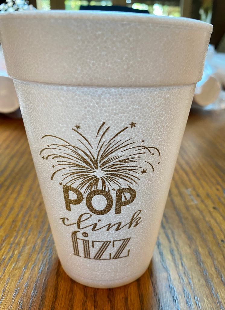 16 oz Holiday Styrofoam Cup- Sleeve of 12