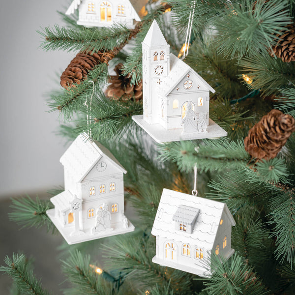 HOUSE ORNAMENT ASSORTED
