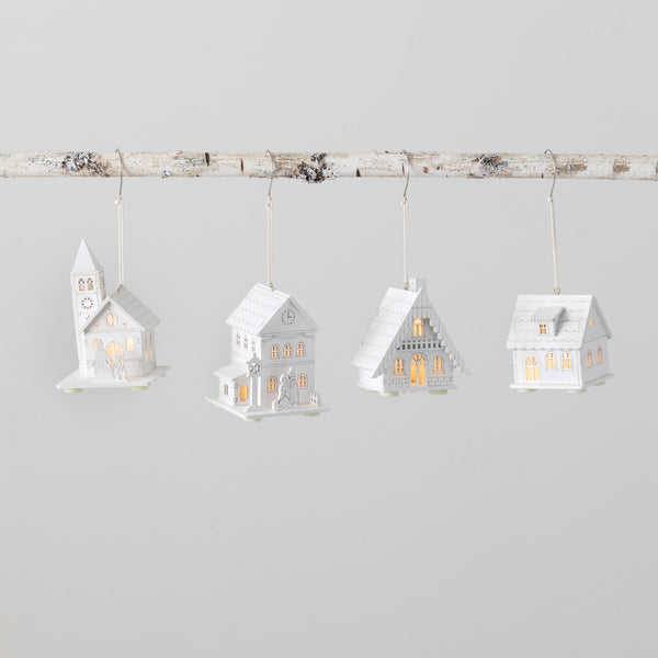 HOUSE ORNAMENT ASSORTED