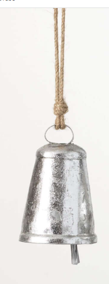Silver Bell Ornament C