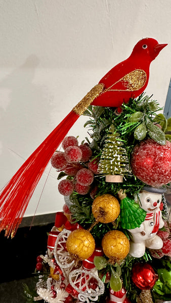 Cardinal Bauble Tree