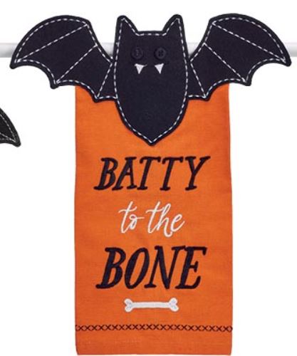 Batty to the Bone Tea Towel