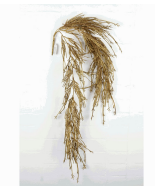 32" Bronze Gold Grass Hanging Spray