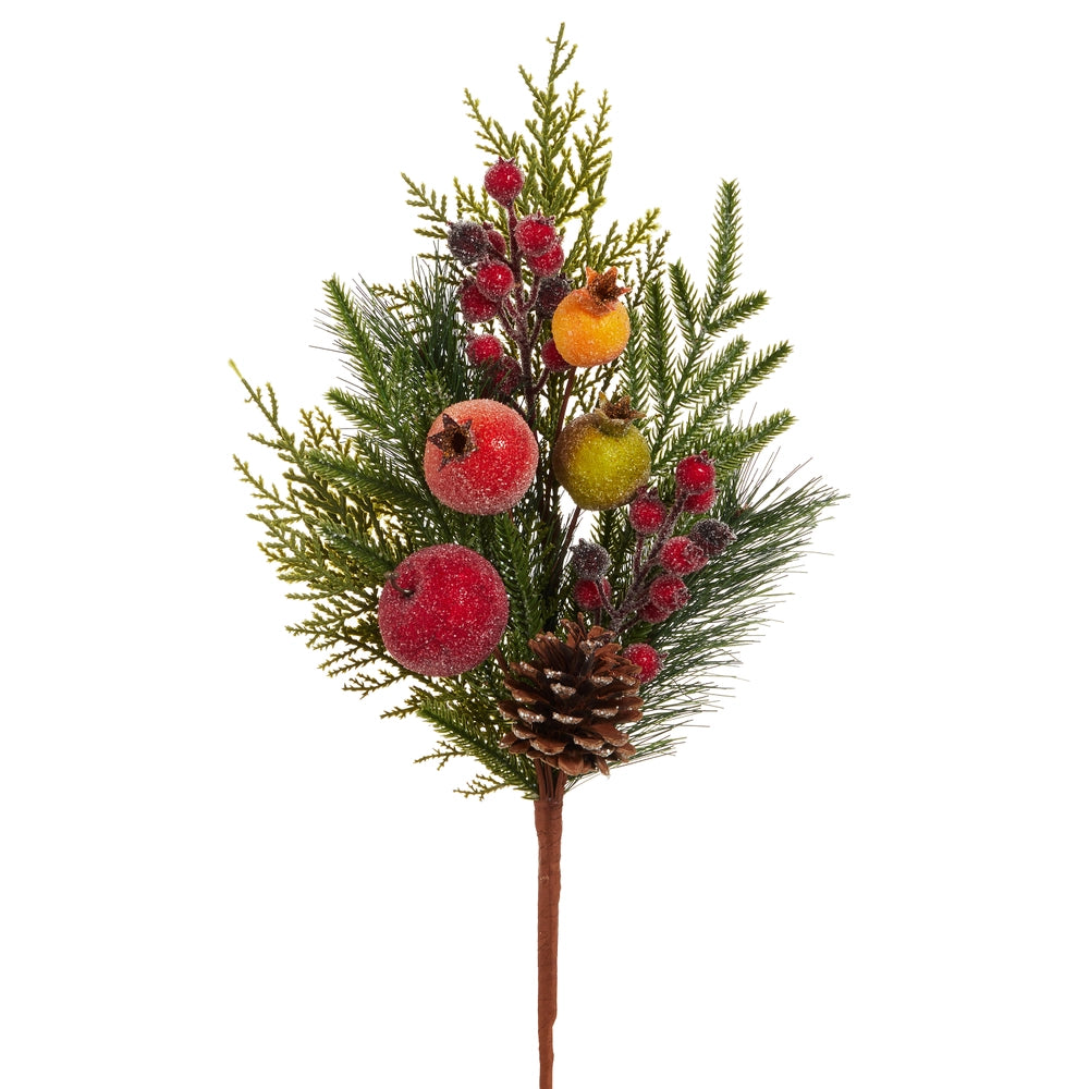 19" Iced Mixed Fruite Pick