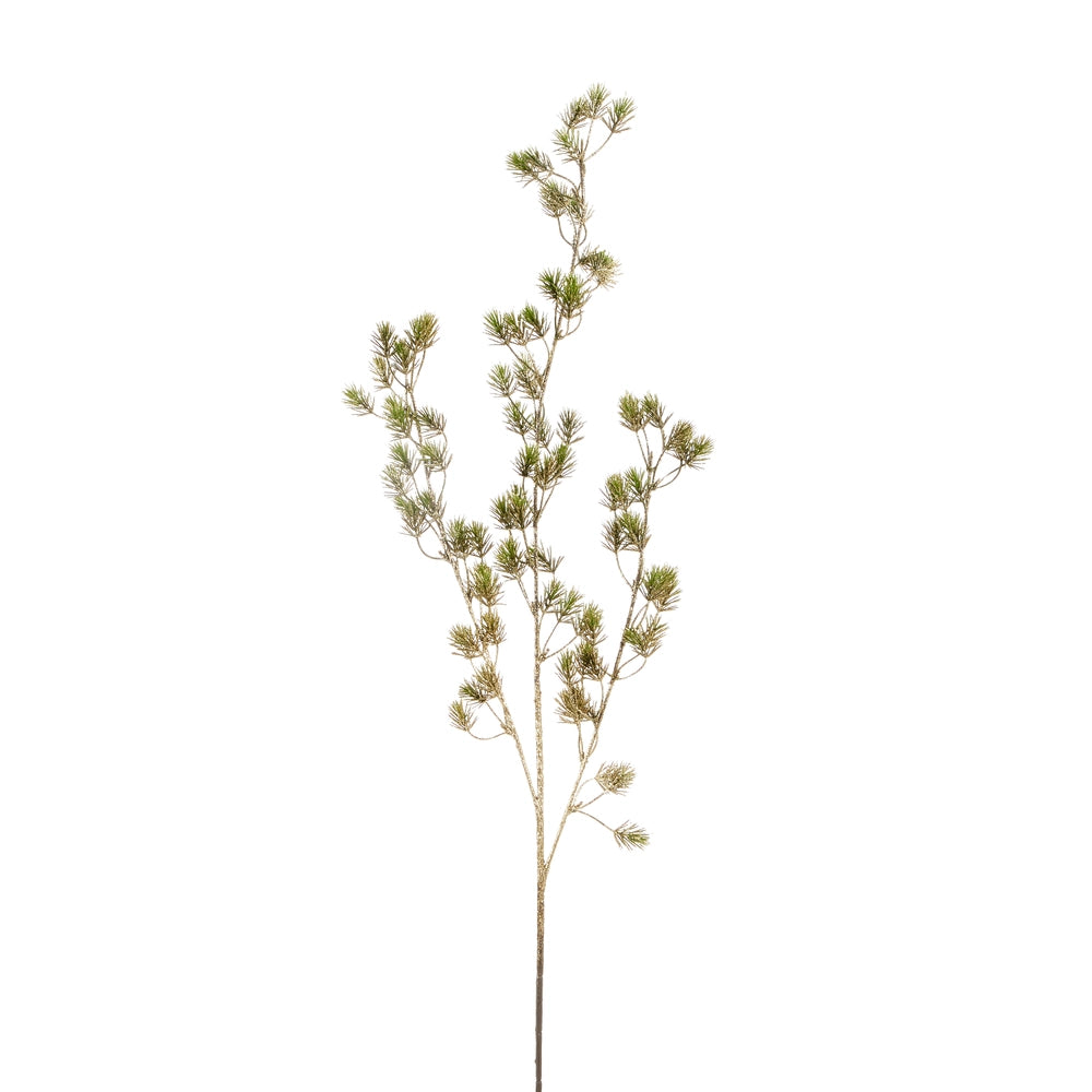 35.5 Hanging Gold Pine Branch