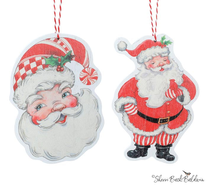 SANTA ORNAMENT ASSORTMENT