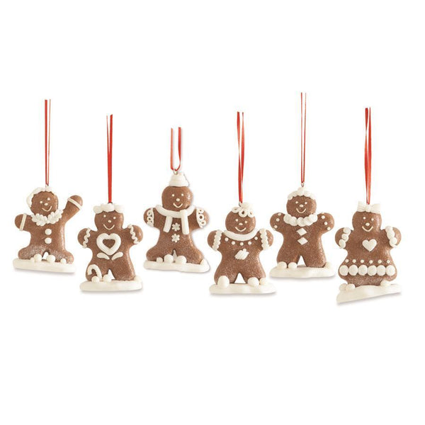 3.5 Inch Assorted Gingerbread Cookie Ornaments