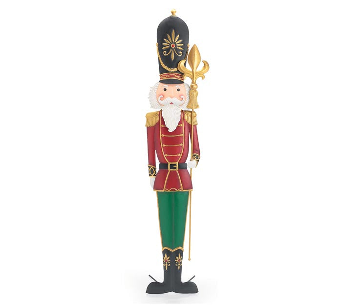 Tin Christmas Soldier Decor