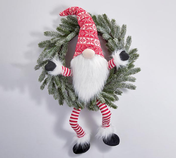 CHRISTMAS GNOME WREATH KIT HEAD/ARM/LEGS