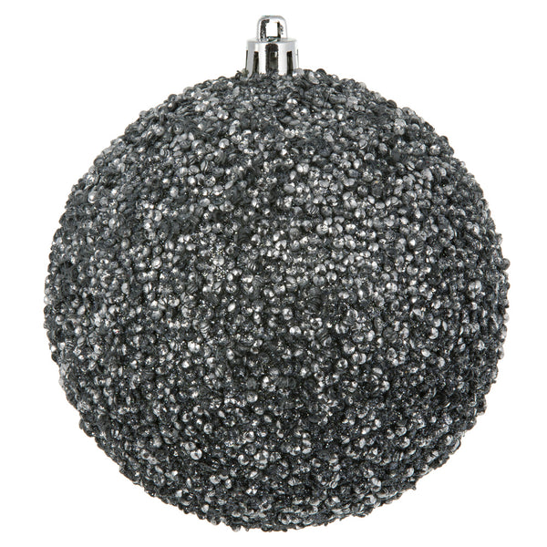 4" Pewter Beaded Ball