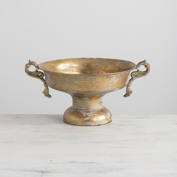 Gold Urn with Handles